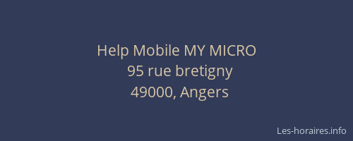 Help Mobile MY MICRO