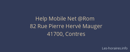 Help Mobile Net @Rom