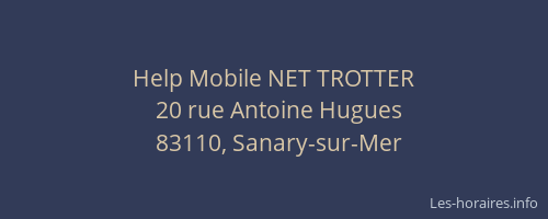 Help Mobile NET TROTTER