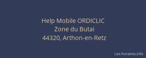 Help Mobile ORDICLIC