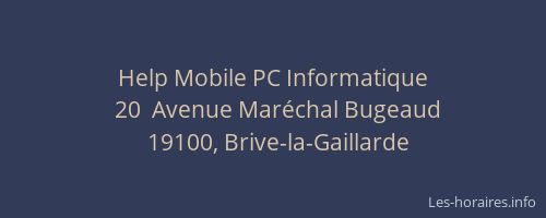 Help Mobile PC Informatique