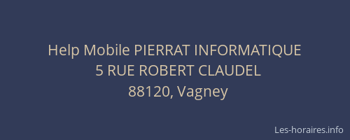 Help Mobile PIERRAT INFORMATIQUE
