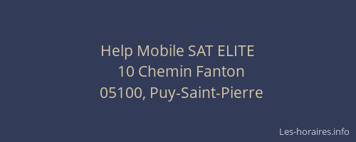 Help Mobile SAT ELITE