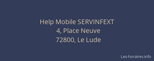 Help Mobile SERVINFEXT
