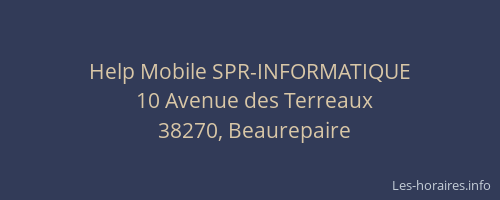 Help Mobile SPR-INFORMATIQUE