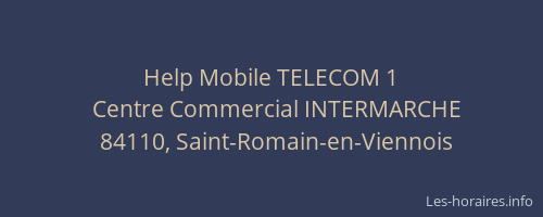 Help Mobile TELECOM 1
