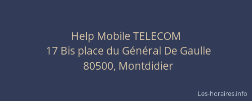 Help Mobile TELECOM