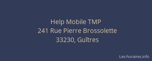 Help Mobile TMP