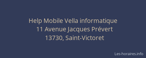 Help Mobile Vella informatique