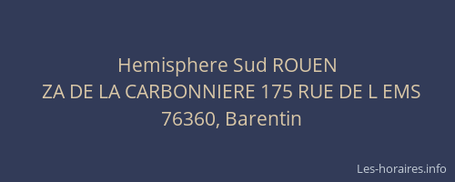 Hemisphere Sud ROUEN