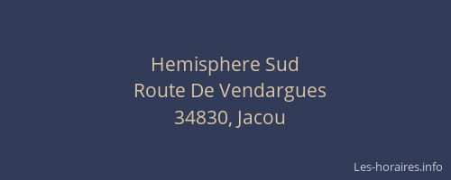 Hemisphere Sud