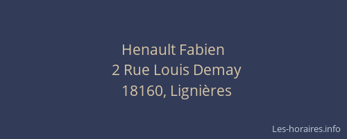 Henault Fabien