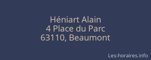 Héniart Alain