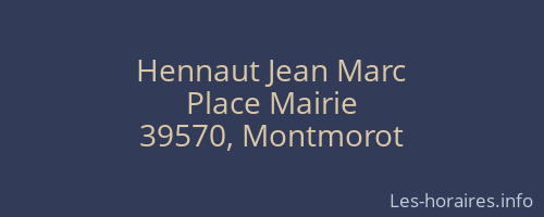 Hennaut Jean Marc