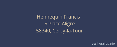 Hennequin Francis