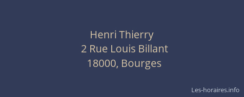 Henri Thierry