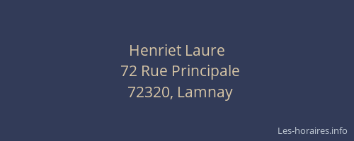 Henriet Laure