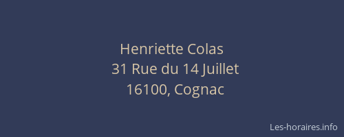 Henriette Colas