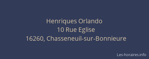 Henriques Orlando