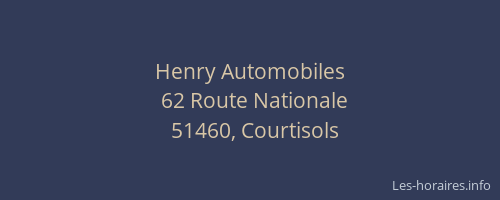 Henry Automobiles