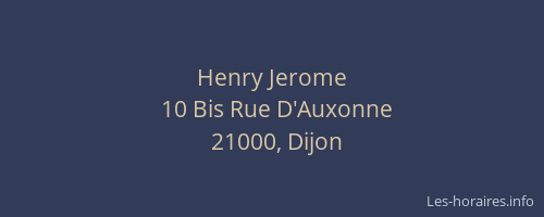Henry Jerome