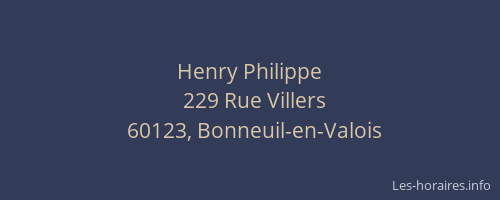 Henry Philippe