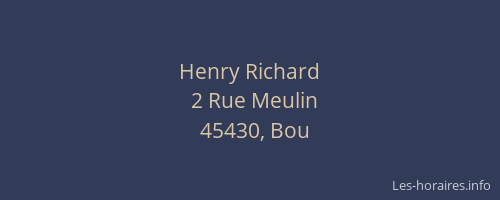 Henry Richard