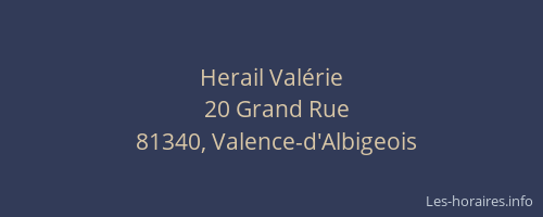 Herail Val&eacute;rie