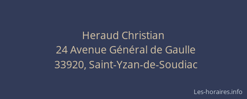 Heraud Christian