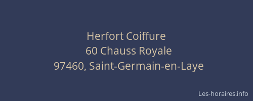 Herfort Coiffure