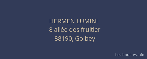 HERMEN LUMINI