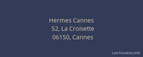 Hermes Cannes