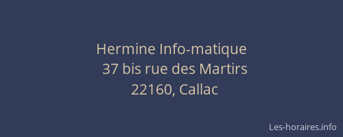 Hermine Info-matique