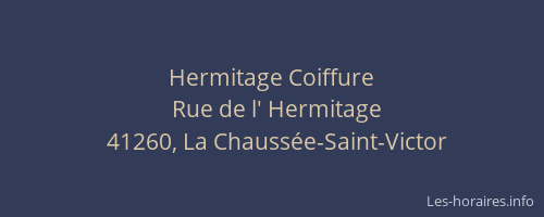 Hermitage Coiffure