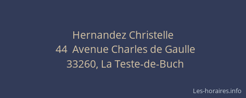 Hernandez Christelle
