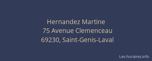 Hernandez Martine