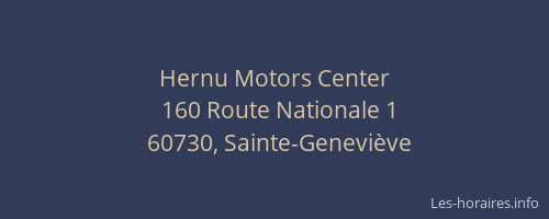Hernu Motors Center