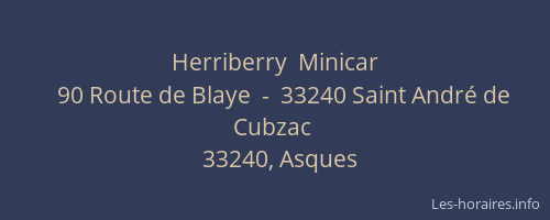 Herriberry  Minicar