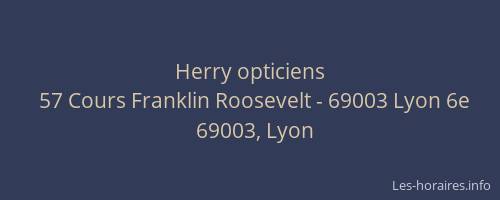 Herry opticiens