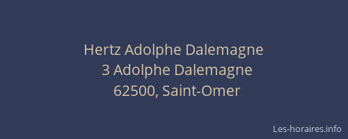 Hertz Adolphe Dalemagne