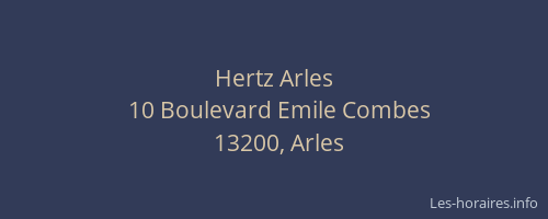 Hertz Arles