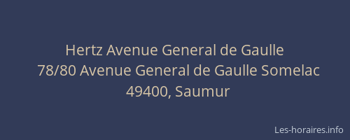 Hertz Avenue General de Gaulle