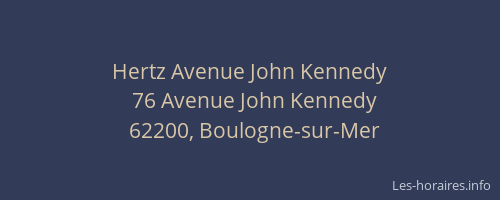 Hertz Avenue John Kennedy