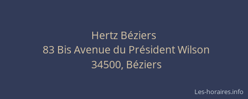 Hertz Béziers
