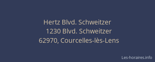 Hertz Blvd. Schweitzer