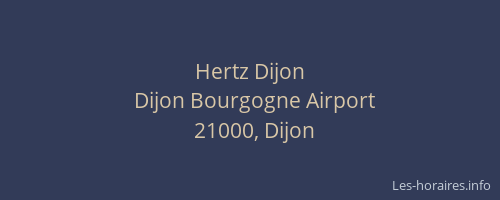 Hertz Dijon