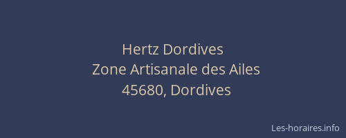 Hertz Dordives