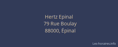 Hertz Epinal