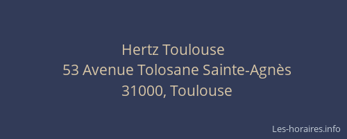Hertz Toulouse