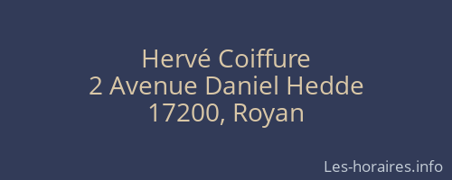 Hervé Coiffure
